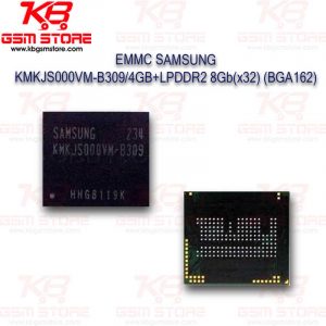 EMMC SAMSUNG KMKJS000VM-B309/4GB+LPDDR2 8Gb(x32) (BGA162)