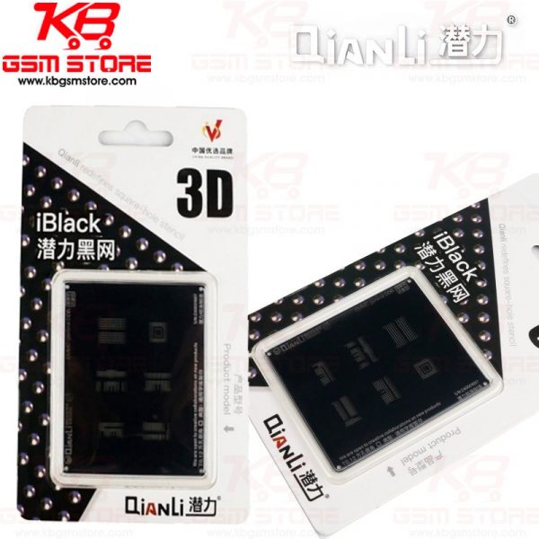 Stencil 3D iBlack Qianli EMMC General DDR