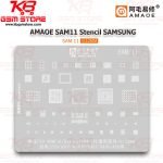 Amaoe SAM:11 0.12MM Multi-Function SDM710 Exynos7904 CPU BGA Reballing Stencil Net for Samsung J720 A305 G8870 G887 A40S A8S