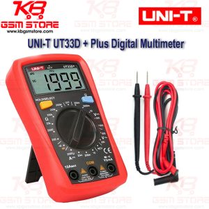 UNI-T UT33D + Plus Digital Multimeter