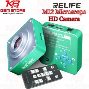 Relife M-12 3800W HDMI Trinocular Microscope HD Camera