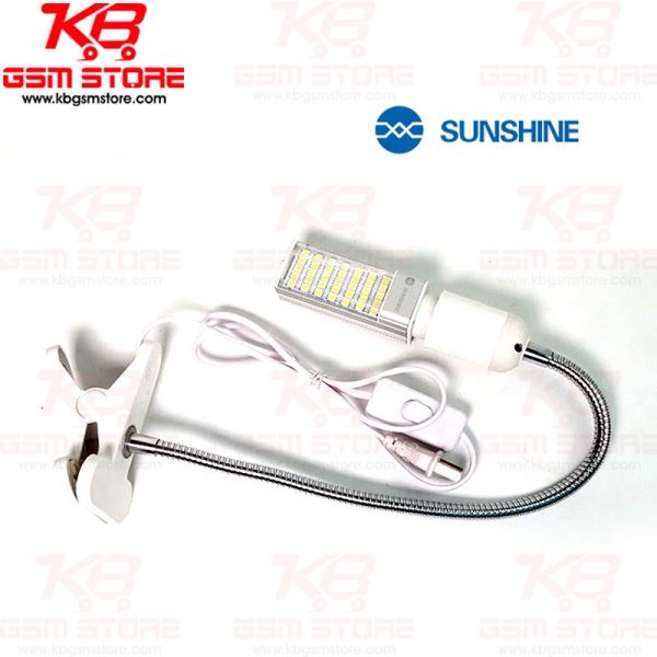 Sunshine SS-803 Clip-on LED Desk Lamp Flexible