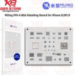 MiJing IPH-4 BGA Reballing Stencil for iPhone 8 8P X