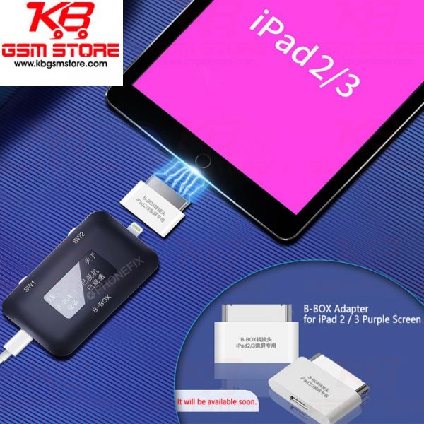 B-Box Purple Screen Adapter fo iPad 2 3