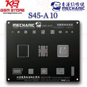 Mechanic 3D Groove Black Stencil for iPhone A10 CPU NAND Baseband IC Chip BGA Reballin