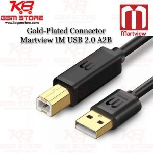 Martview 1M USB 2.0 Type A to B Cable