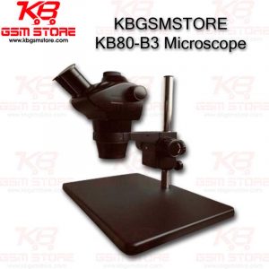KBGSMSTORE KB80-B3 Industrial Trinocular Stereo Microscope