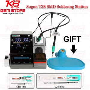 Sugon T28 SMD Soldering Station Nano Lead-free Soldering Tool Compatible with C115 and C210 Handle