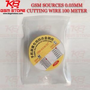 GSM SOURCES 0.03MM CUTTING WIRE 100 METER