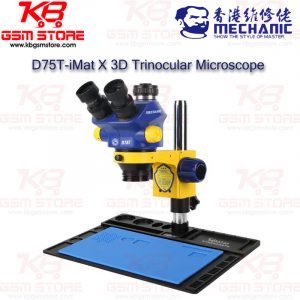 Mechanic D75T-iMat X 3D Trinocular Microscope