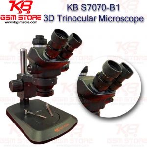 KB S7070-B1 3D Trinocular Microscope