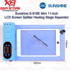 Sunshine S-918E Mini 11-inch LCD Screen Splitter Heating Stage Separator