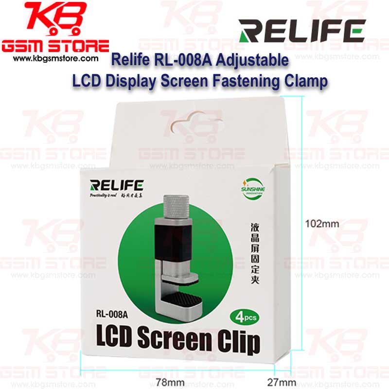 Relife RL-008A Adjustable LCD Display Screen Fastening Clamp