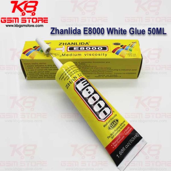 Zhanlida E8000 White Glue 50ML
