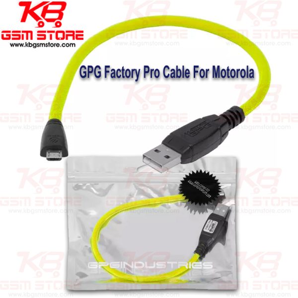 GPG Factory Pro Cable For Motorola