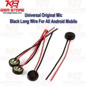 Universal Original Mic Black Long Wire For All Android Mobile