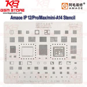Amaoe IP 12ProMaxmini-A14 Stencil