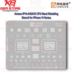 Amaoe IP14-A16/A15 CPU Nand Reballing Stencil for iPhone 14 Series