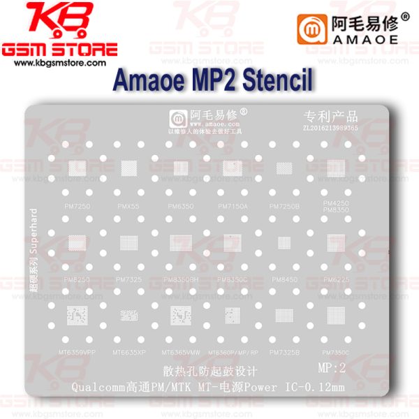 Amaoe MP2 Stencil