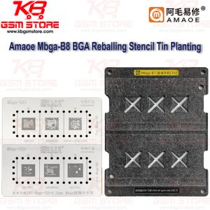 Amaoe Mbga-B8 BGA Reballing Stencil CPU: SM7250/7350/6150 MSM8952/8909/MT6761/6762/6765