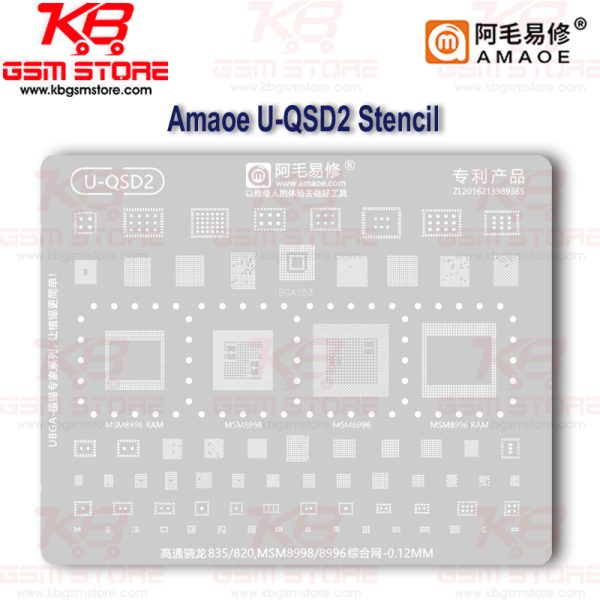 Amaoe U-QSD2 Stencil