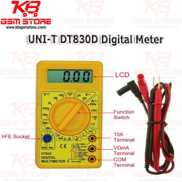 UNI-T DT830D Digital Meter