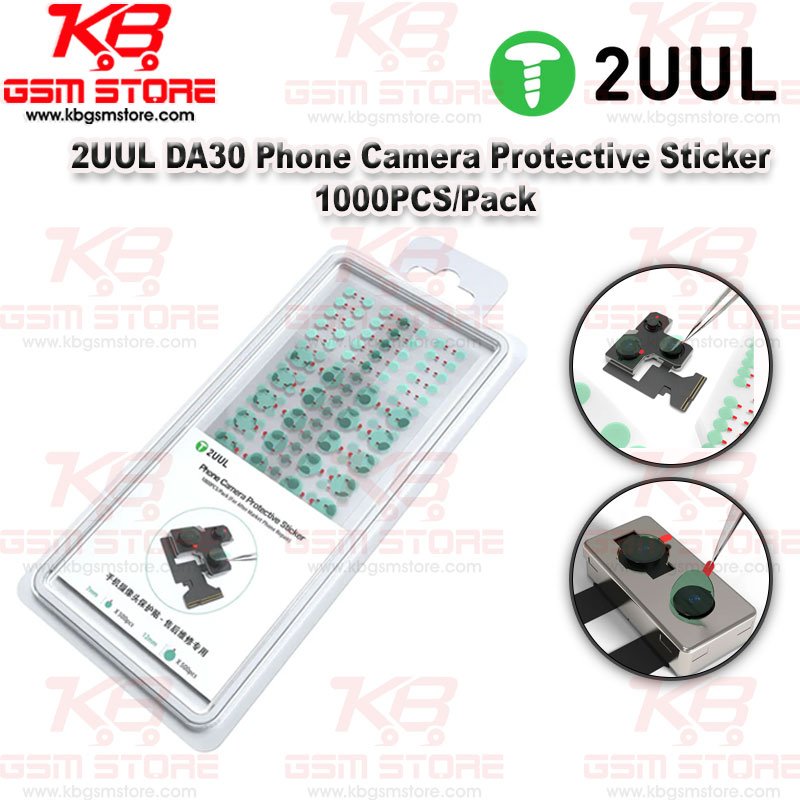 2UUL DA30 Phone Camera Protective Sticker 1000pcs/pack