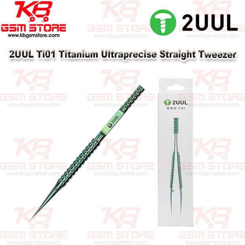 2UUL Ti01 Titanium Alloy Ultraprecise Tweezer