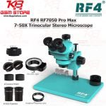 RF4 RF7050 Pro Max 7-50X Trinocular Stereo Microscope