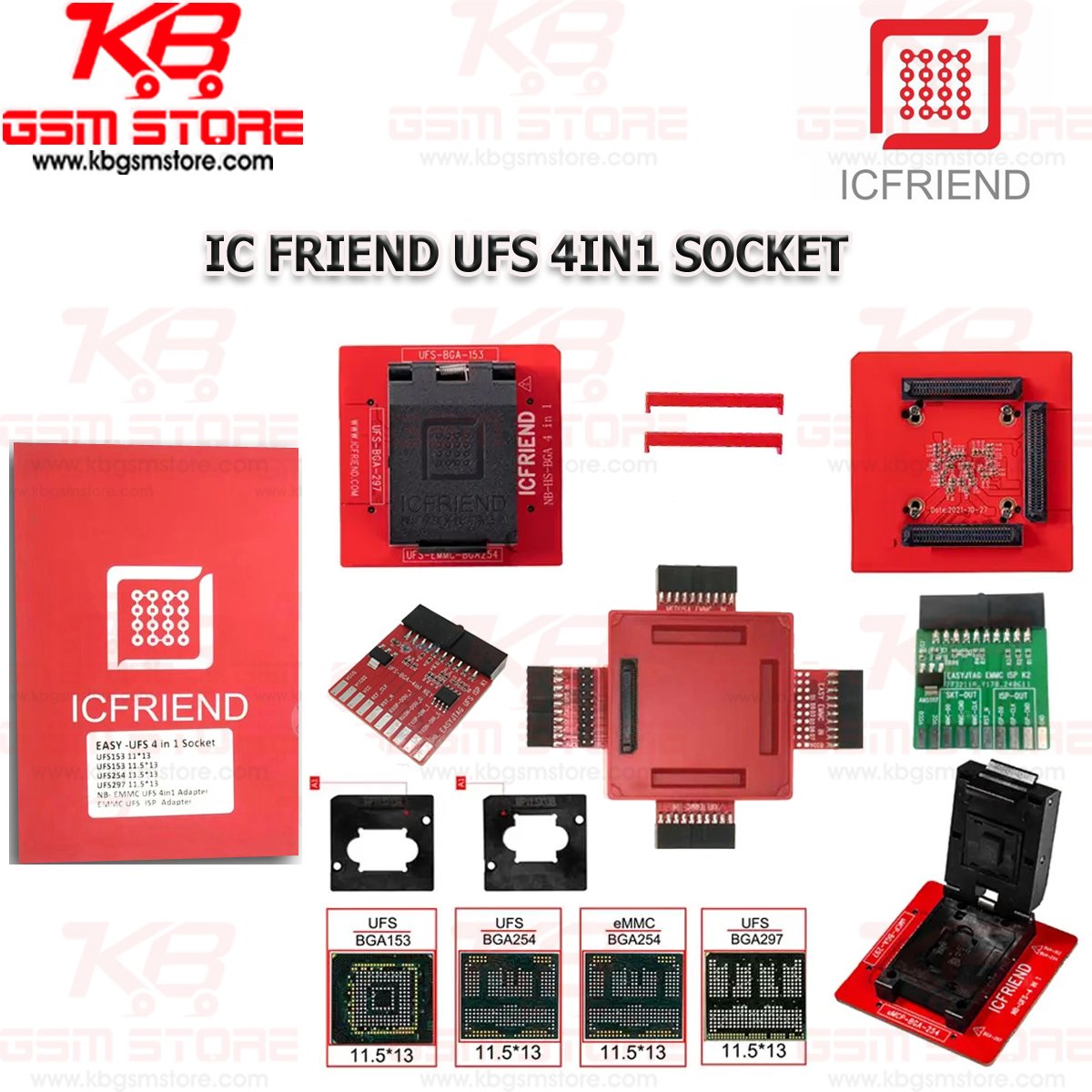 IC FRIEND UFS 4IN1 SOCKET ok