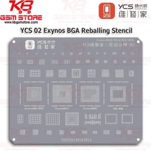 YCS 02 Exynos BGA Reballing Stencil
