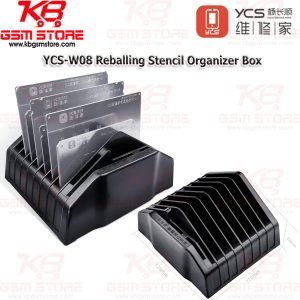 YCS-W08 Reballing Stencil Organizer Box