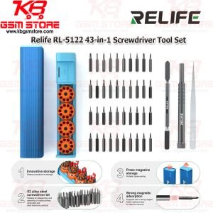 Relife RL-5122 43-in-1 Screwdriver Tool Set