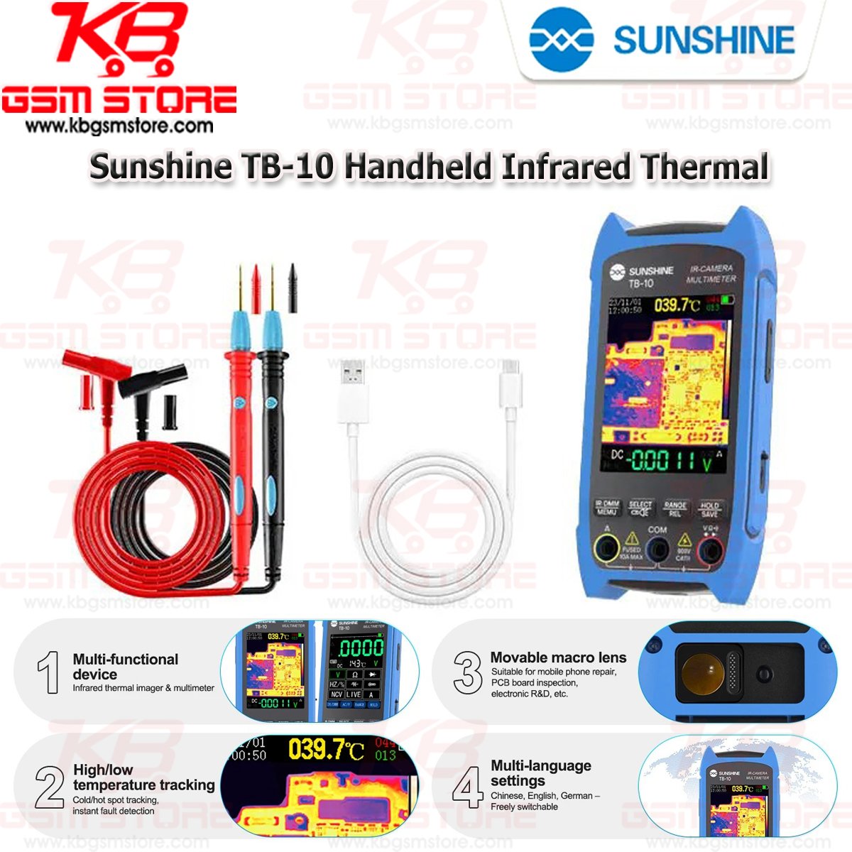 Sunshine TB-10 Handheld Infrared Thermal