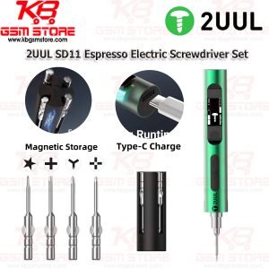 2UUL SD11 Espresso Electric Screwdriver Set