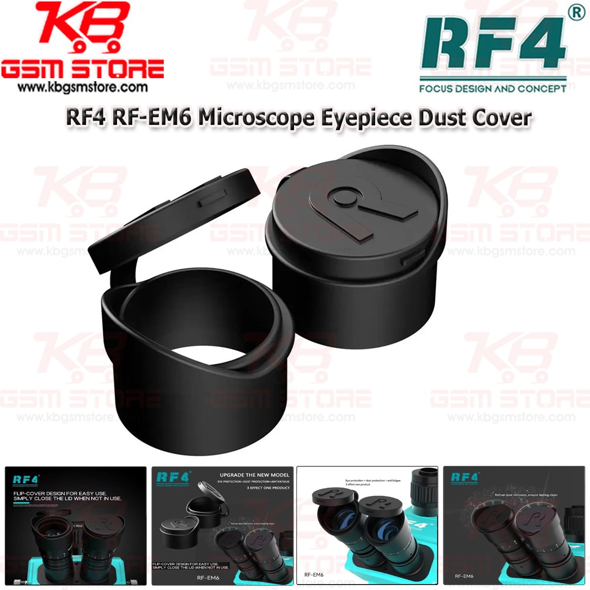 RF4 RF-EM6 Microscope Eyepiece Dust Cover