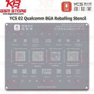 YCS 02 Qualcomm BGA Reballing Stencil