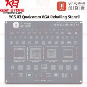 YCS 03 Qualcomm BGA Reballing Stencil