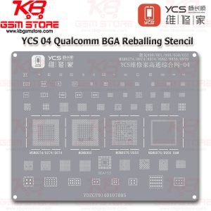 YCS 04 Qualcomm BGA Reballing Stencil