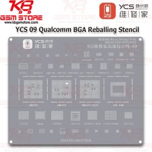 YCS 09 Qualcomm BGA Reballing Stencil