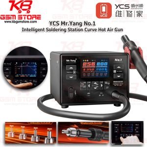 YCS Mr.Yang No.1 Intelligent Soldering Station Curve Hot Air Gun