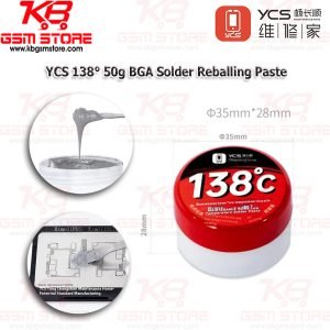 YCS 138° 50g BGA Solder Reballing Paste