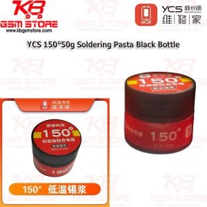 YCS 150°50g Soldering Pasta Black Bottle