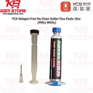 YCS Halogen Free No Clean Solder Flux Paste 10cc (Milky White)