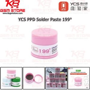 YCS PPD Solder Paste 199°
