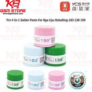 Ycs 4 In 1 Solder Paste For Bga Cpu Reballing 183 138 199