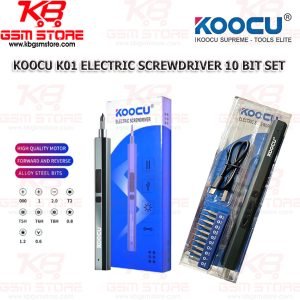 KOOCU K01 ELECTRIC SCREWDRIVER 10 BIT SET