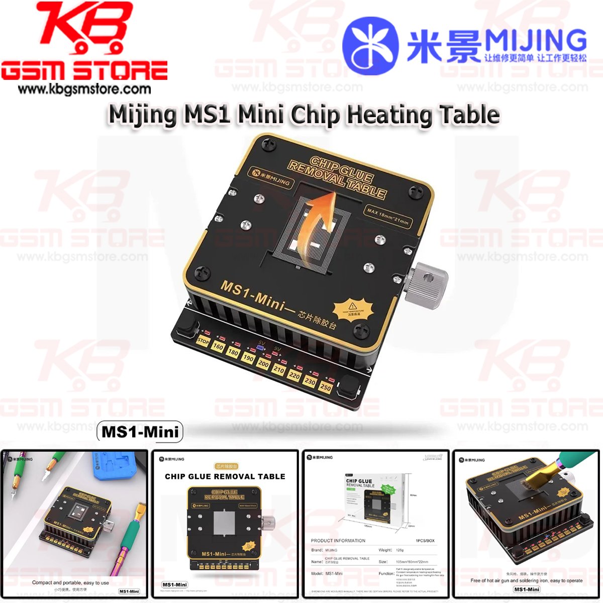 Mijing MS1 Mini Chip Heating Table