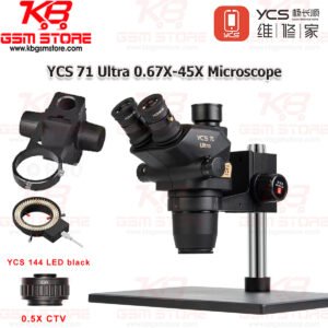 YCS 71 Ultra 0.67X-45X Microscope